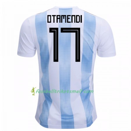 Fußballtrikots Argentinien Otamendi 17 WM 2018 Heimtrikotsatz kaufen